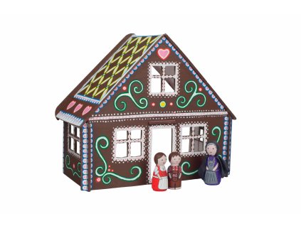 Pebaro | Dřevěná stavebnice malého domečku pro panenky