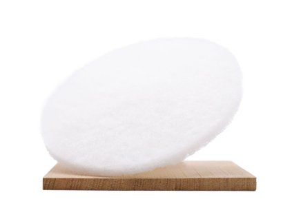 RUBIO BÍLÝ PAD NA RUČNÍ STÍRÁNÍ OLEJŮ (150x10mm) (průměr 406mm)