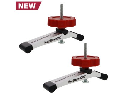 Milescraft | HoldDown200™ svěrka do vodicích lišt s T profilem 2ks