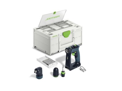 Festool | Akumulátorový vrtací šroubovák CXS 18V - Basic - Set