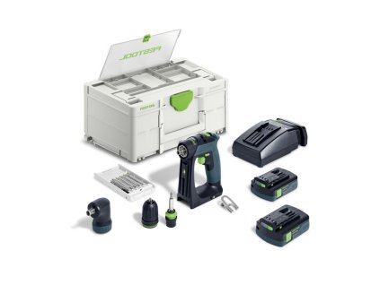 Festool | Akumulátorový vrtací šroubovák CXS 18V C - 3,0 - Set