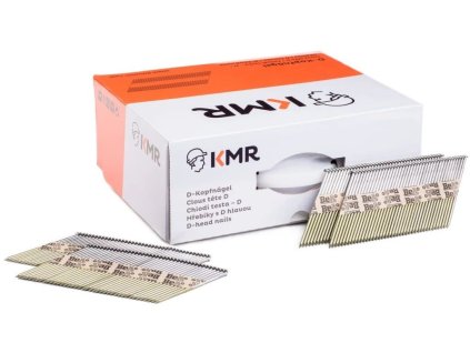 REICH - KMR | Hladké hřebíky pásu 34° – pozink, 2,8–3,4 mm, délky 50–100 mm