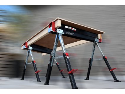 DIGGERS | D852 – skládací stavební koza, nosnost 1200 kg (pár)