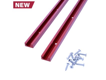 Milescraft | T-Trax48™ – Vodící profil s T drážkou 1210 mm (2 ks)