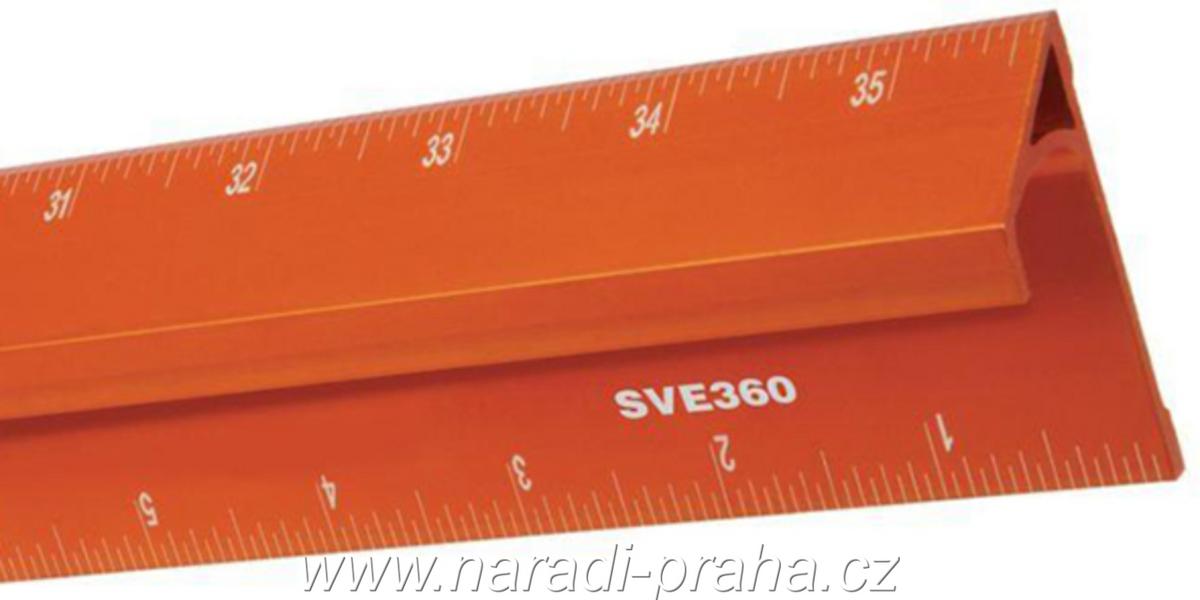 Swanson - protiskluzové pravítko s přesným měřítkem