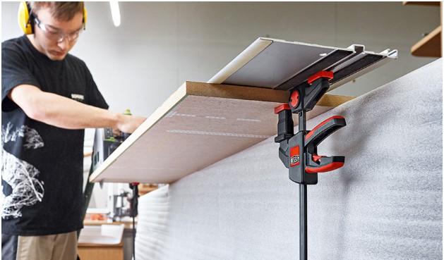 Bessey - jednoruční svěrky pro lišty Festool