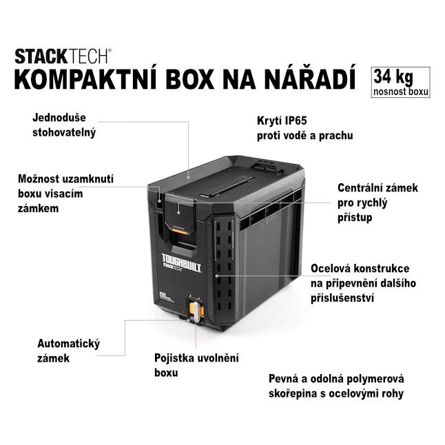 Toughbuilt | StackTech® - úzký kompaktní box na nářadí