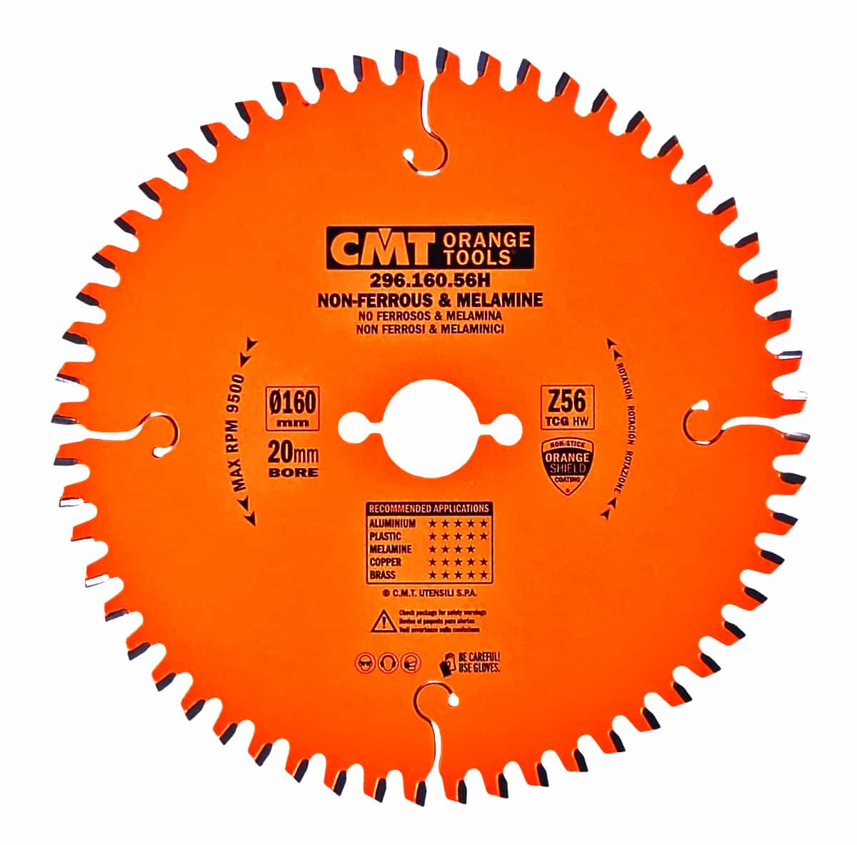 CMT | Pilový kotouč na neželezné kovy a lamino ø160/20mm Z40 TFZ/TCG
