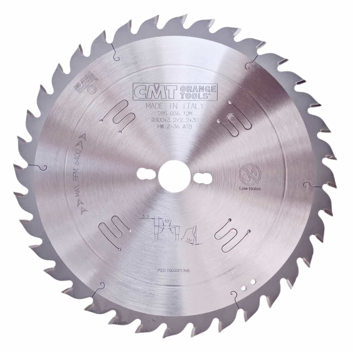 CMT Industrial | Pilový kotouč pro podélné a příčné řezy ø 300/30 mm Z36 WZ/ATB