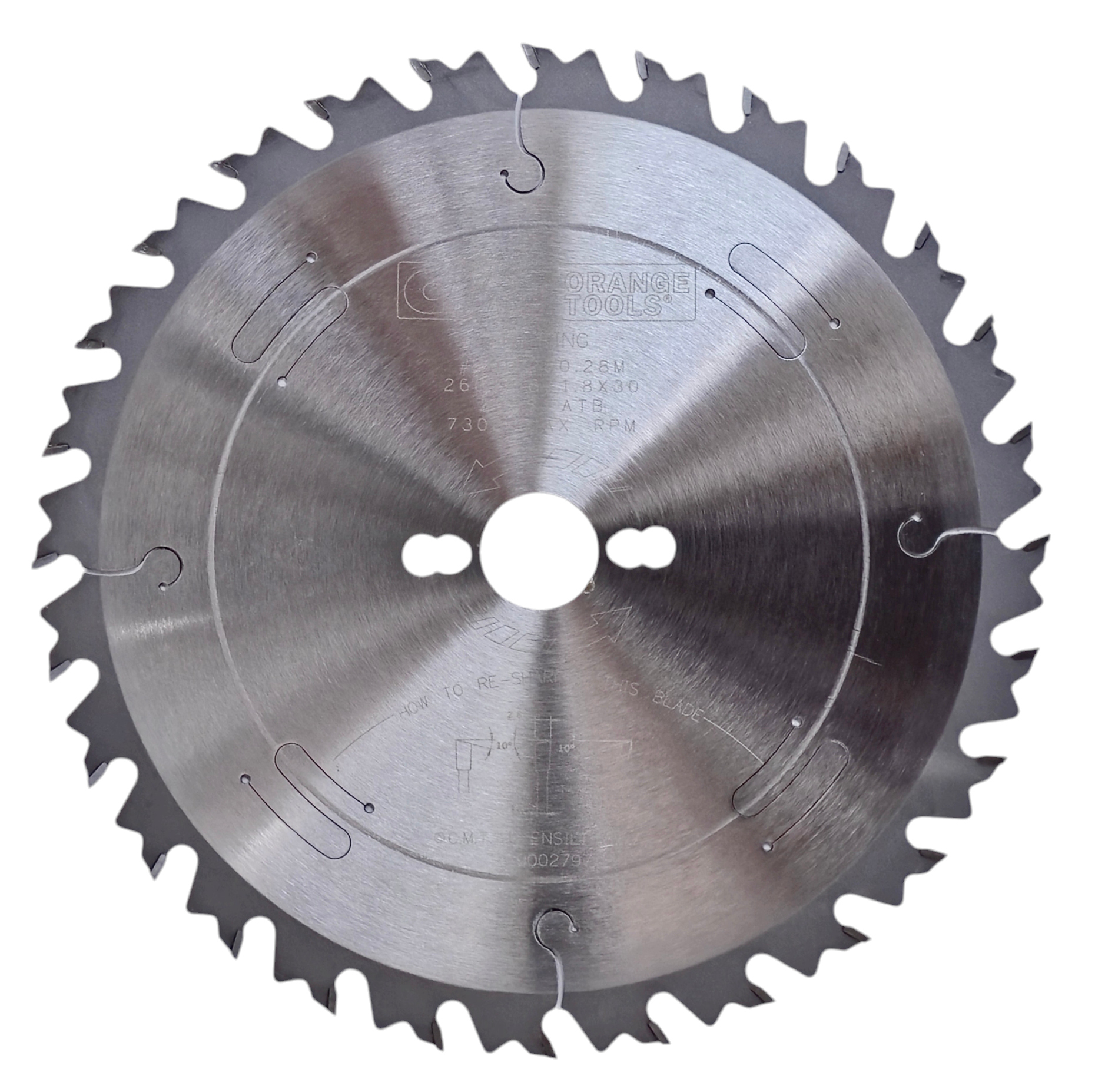 CMT | Pilový kotouč pro podélné řezy ø 260/30 mm Z28 WZ/ATB