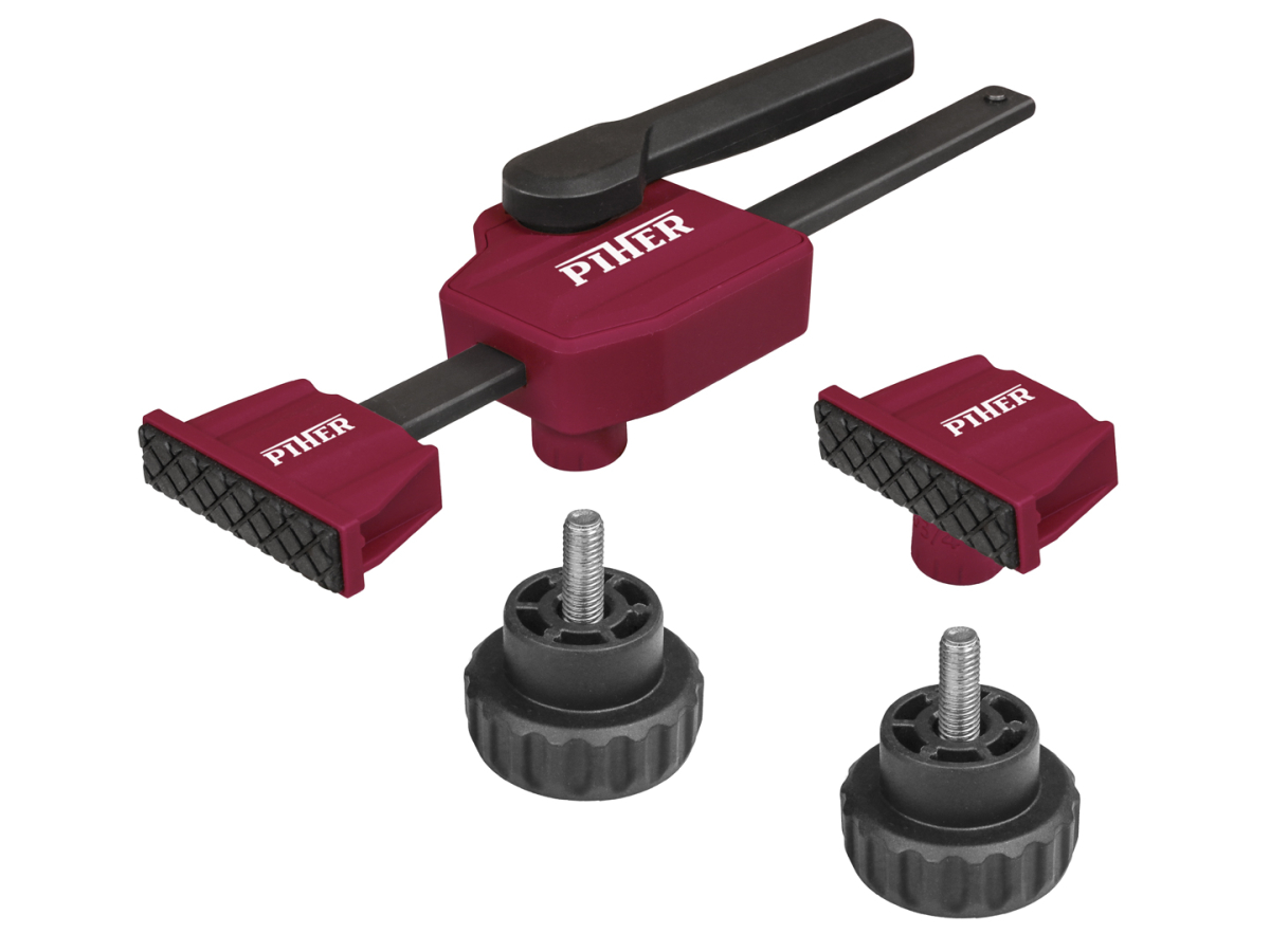 Piher | Ploché svěrky do děrovaných stolů TCH