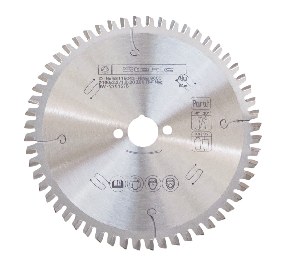 Stehle | Pilový kotouč na hliník ø160/20 mm Z56 TFZ/TCG