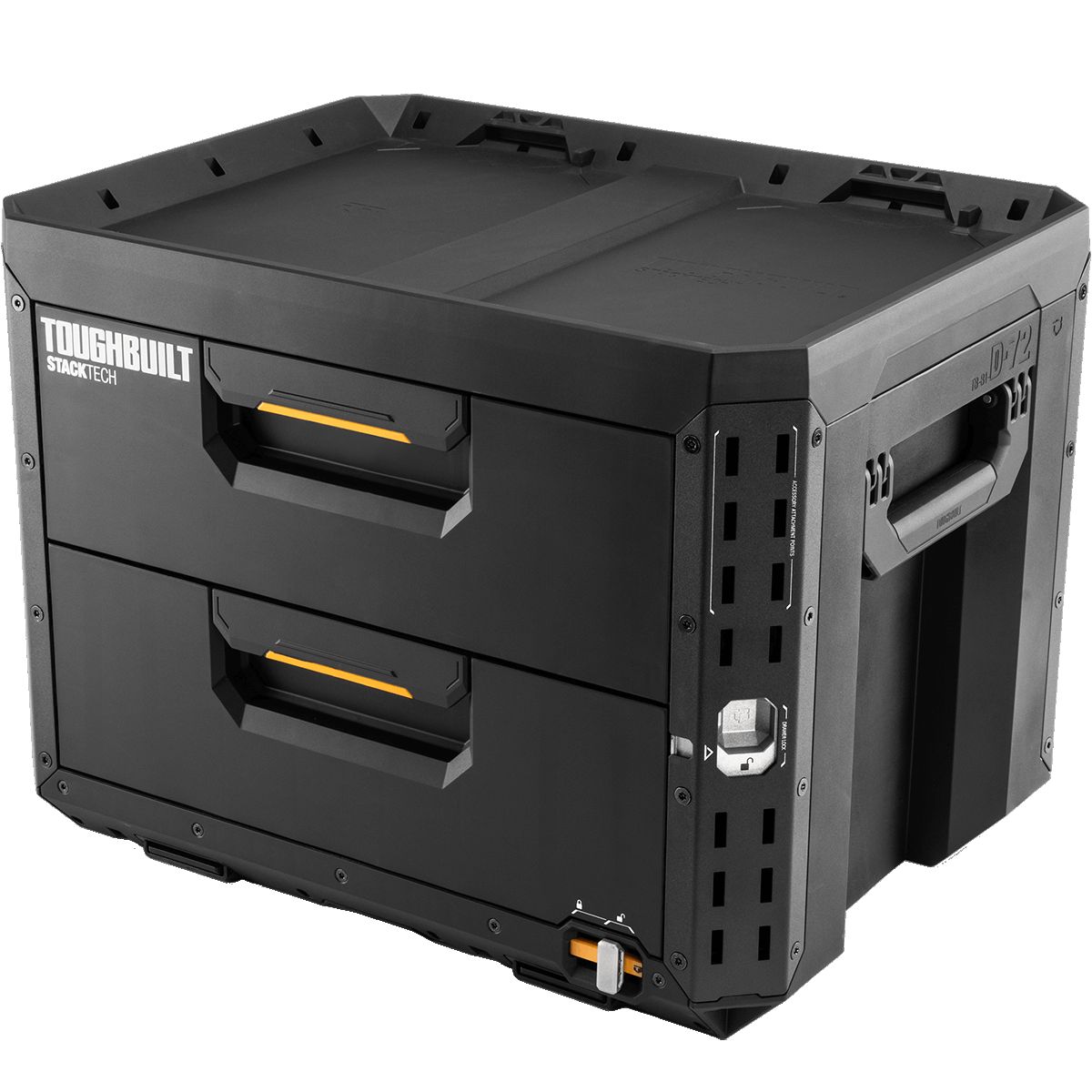ToughBuilt | StackTech® XL Box TB-B1-D-72 – box na nářadí se 2 zásuvkami