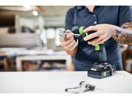 Festool Akumulátorový příklepový vrtací šroubovák TPC 18/4 5,2/4,0 I-Set QUADRIVE 577247