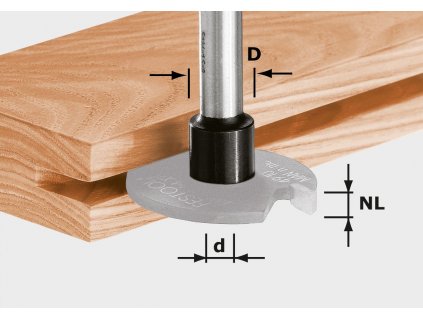 Festool Frézovací vřeteno S8 1,5-5 D14 499805