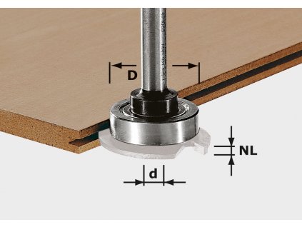 Festool Frézovací vřeteno S8 1,5-5 KL28 499804