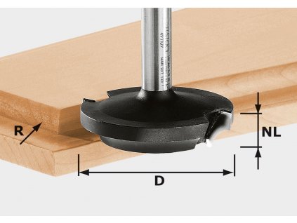 Festool Zplošťovací fréza HW D42,7/13/R6 491138