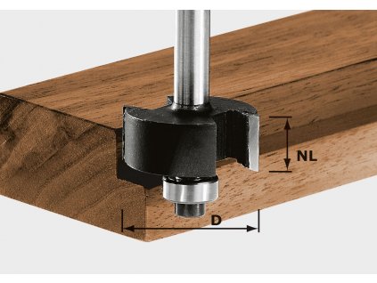 Festool Polodrážkovací fréza HW S8 D31,7/NL 12,7 491022