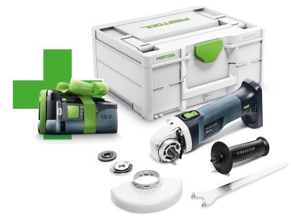 Festool Akumulátorová úhlová bruska AGC 18-125 EB-Basic-5,0 577031