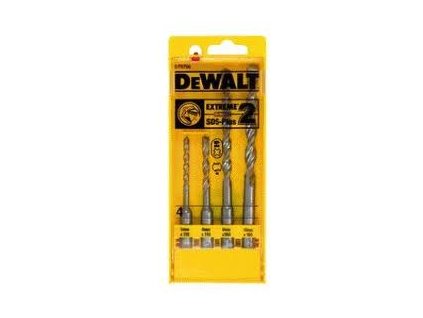 DT9700 DeWALT 4-dílná sada vrtáků SDS Plus