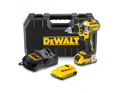 DCD790D2 DeWALT bezuhlíková vrtačka 18V XR Li-ion 2,0Ah