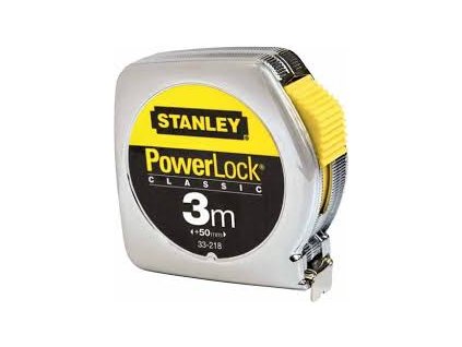 STANLEY 0-33-218 3-metr PowerLock s kovovým pouzdrem