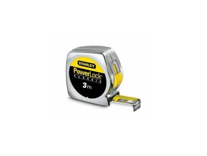 STANLEY 0-33-238 3-metr PowerLock s plastovým ABS pouzdrem