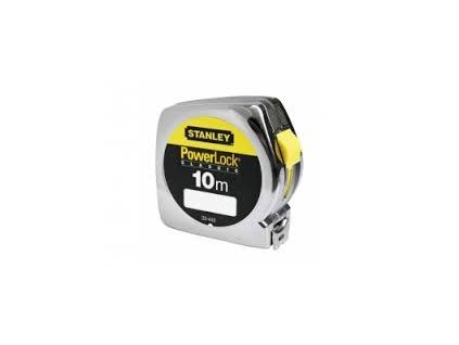 STANLEY 0-33-442 10-metr PowerLock s plastovým ABS pouzdrem