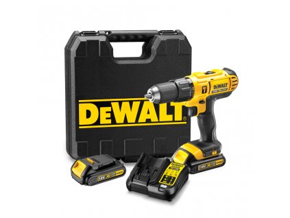 DCD776C2 Aku příklepová vrtačka / šroubovák 18V XR Li-Ion 2x1,3Ah DeWALT