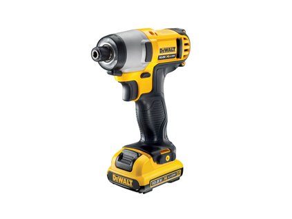 DCF815D2 DeWALT AKU rázový utahovák 10,8V Li-Ion 2,0Ah 107Nm