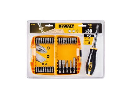 DT71506 30 dílná sada bitů včetně šroubováku DeWALT