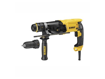 D25134K DeWALT kombinované vrtací kladivo SDS Plus + sklíčidlo