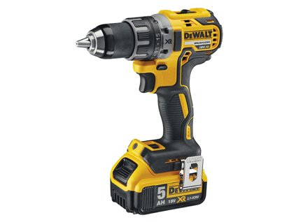 DCD791P2 DeWALT bezuhlíková vrtačka 18V XR Li-ion 5,0Ah NOVINKA