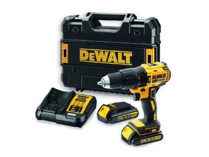 DeWALT DCD778S2T Aku bezuhlíková příklepová vrtačka 2x1,5Ah 18V