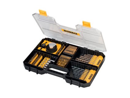 DT71569 DeWALT 100-dílná sada bitů a vrtáků