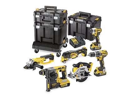DCK654P3T DeWALT sada AKU nářadí XR 18V 3x 5,0Ah Li-Ion