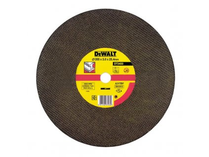 DT3450 DeWALT řezný kotouč na kov pro rozbrušovací pily 355 x 3x 25,4mm