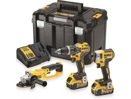 DCK383P2T DeWALT XR 18V AKU kombo sada DCD796 DCF887 DCG412