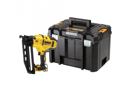 DCN660NT DeWALT 18V AKU bezuhlíková dokončovací hřebíkovačka 32 - 63mm bez akumulátorů v kufru TSTAK