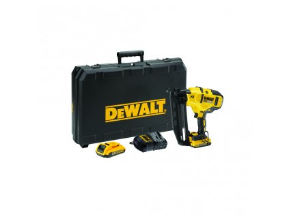 DCN660D2 DeWALT 18V AKU bezuhlíková dokončovací hřebíkovačka 32 - 63mm 2x 2,0Ah Li-Ion