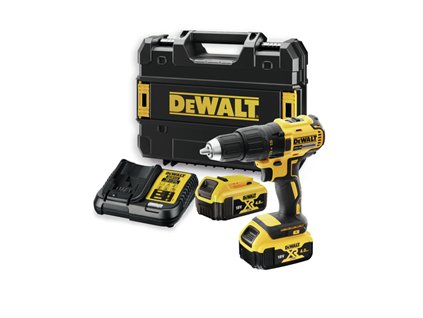 DCD777M2T DeWALT AKU bezuhlíková vrtačka 18V XR Li-Ion 2x 4,0Ah