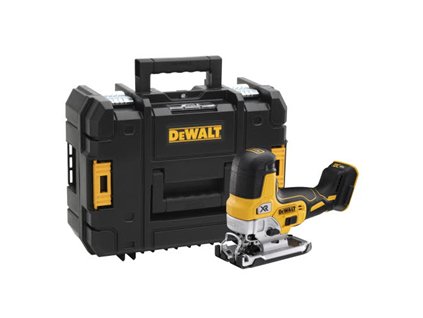 DCS335NT DeWALT AKU bezuhlíková přímočará pila XR 18V Li-Ion bez akumulátorů v kufru TSTAK