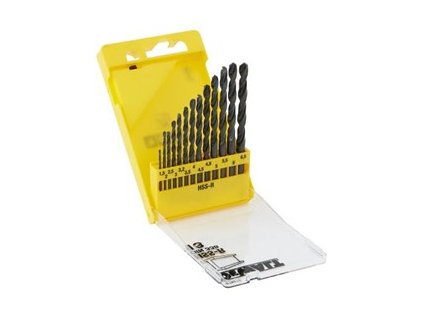 DT5912 DeWALT 13-dílná sada vrtáků do kovu HSS-R DIN338 1,5-6,5mm
