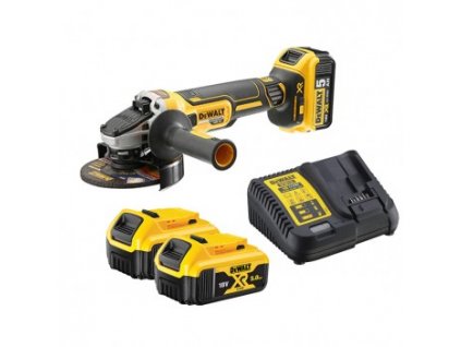 DCG405P3 DeWALT AKU bezuhlíková úhlová bruska XR 18V 3x 5,0Ah v kufru TSTAK