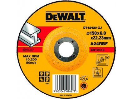 DT42420 DeWALT brusný kotouč 150x6mm