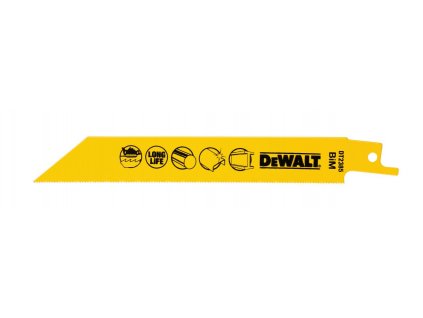 DT2385 DeWALT Bimetalové pilové listy pro řezání kovu 152mm