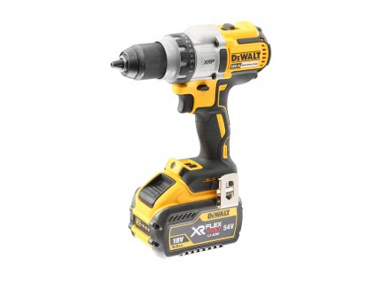 DCD991T2 DeWALT 3-rychlostní bezuhlíková vrtačka 18V XR 2x akumulátor 54V 6,0Ah