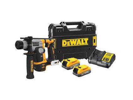 DCH172E2T DeWALT AKU vrtací kladivo 18V 2 x 1,7Ah POWERSTACK  + ZDARMA sada vrtáků DeWALT SDS plus