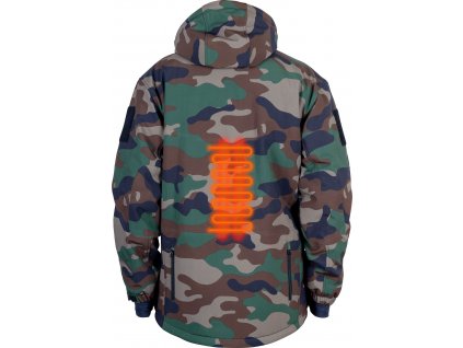 NAREX CHJ SET M vyhřívaná bunda CAMOUFLAGE + Powerbanka 65406022  + V CENĚ Powerbanka PWB 10