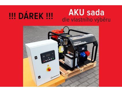 HONDA Rámová profesionální elektrocentrála TP 18 H AVR AMF (s automatikou startu) H720410